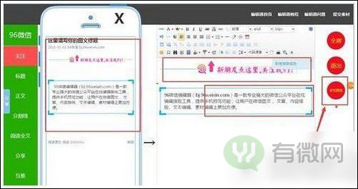 96微信編輯器如何使用？