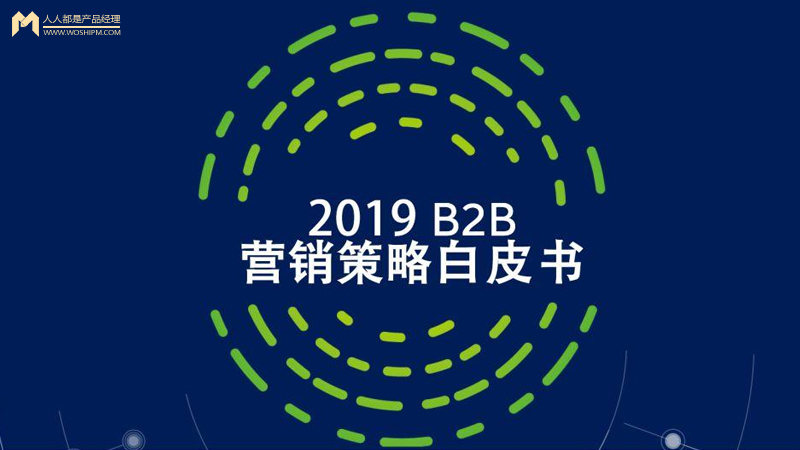 2019年B2B行業營銷策略白皮書完整版